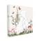 Stupell Industries Rabbit Hugs in Spring Meadow Wall Art
